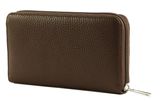 MANDARINA DUCK Mellow Leather Zip Around Wallet L Espresso MANDARINA DUCK Mellow Leather Zip Around Wallet L Espresso