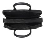 The Chesterfield Brand Tacama Leather Laptop Bag Black