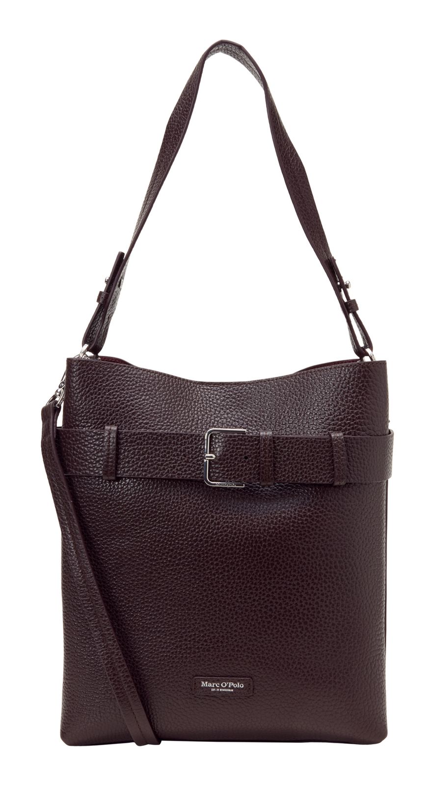 Marc O'Polo Brinja Hobo Bag Black Cherry