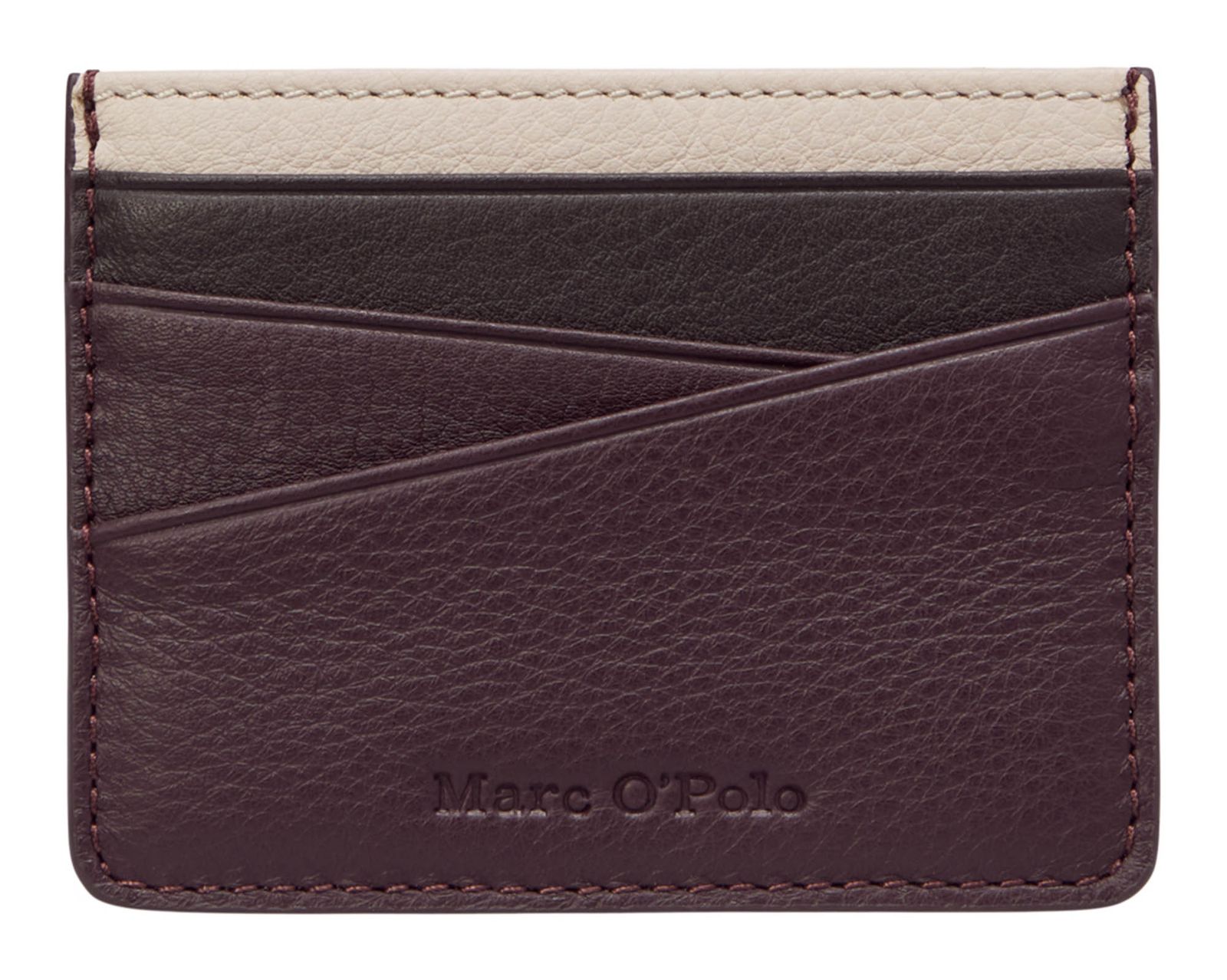 Marc O'Polo Junis Card Holder Black Cherry