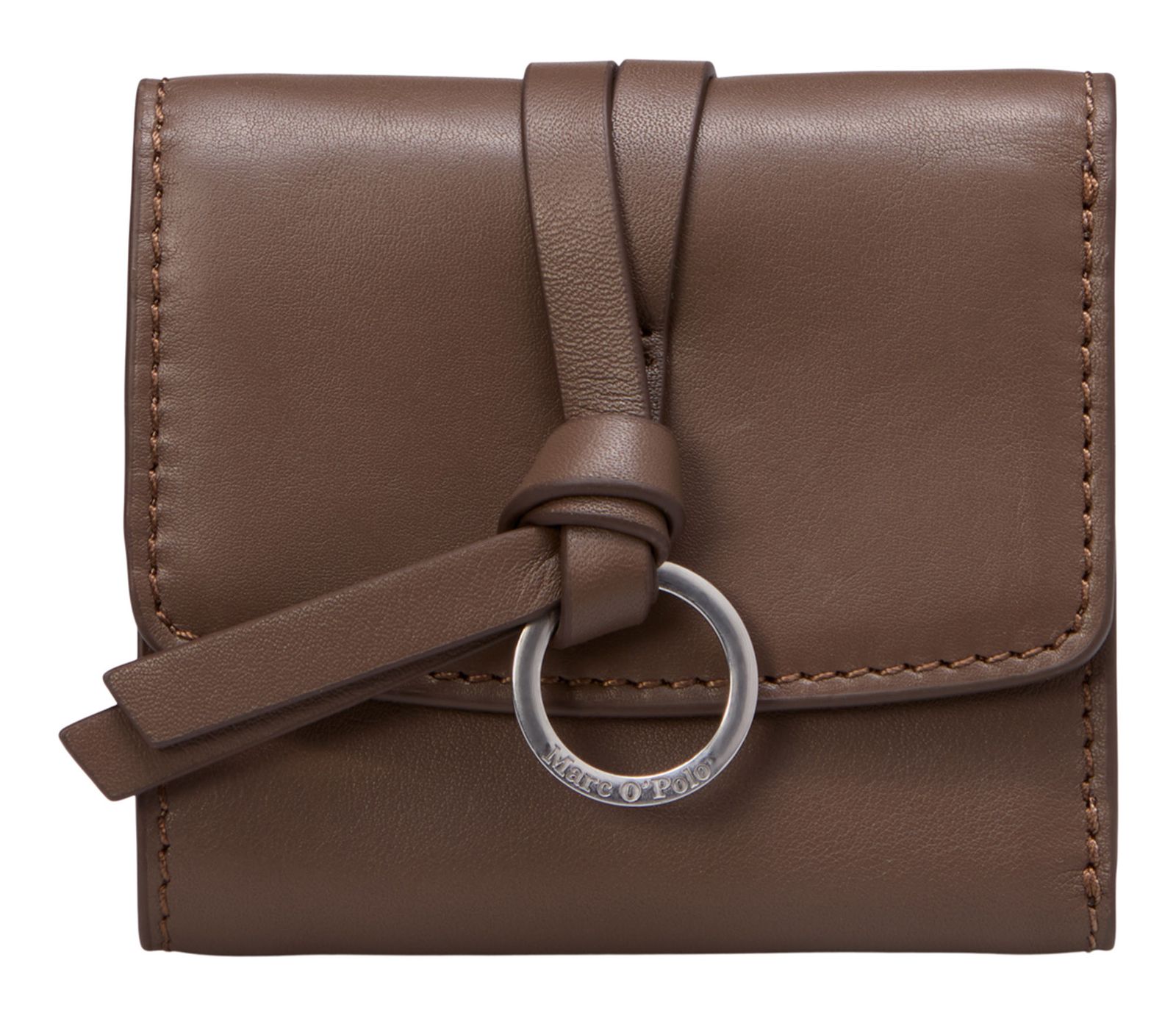 Marc O'Polo Lunya Leather Combi Wallet Faded Brown