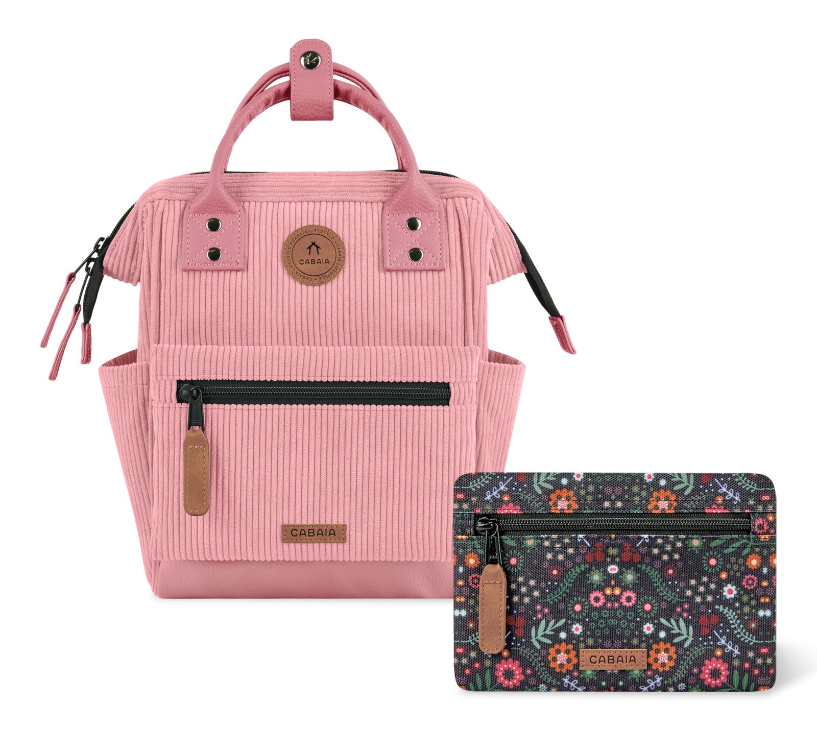 CABAIA Adventurer Recycled Velvet Backpack XS Gold Coast