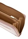 GUESS Lindsey SLG Zip Around Wallet L Orchid Logo