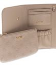 GUESS Wilder Travel Passport Organizer Taupe Logo GUESS Wilder Travel Passport Organizer Taupe Logo