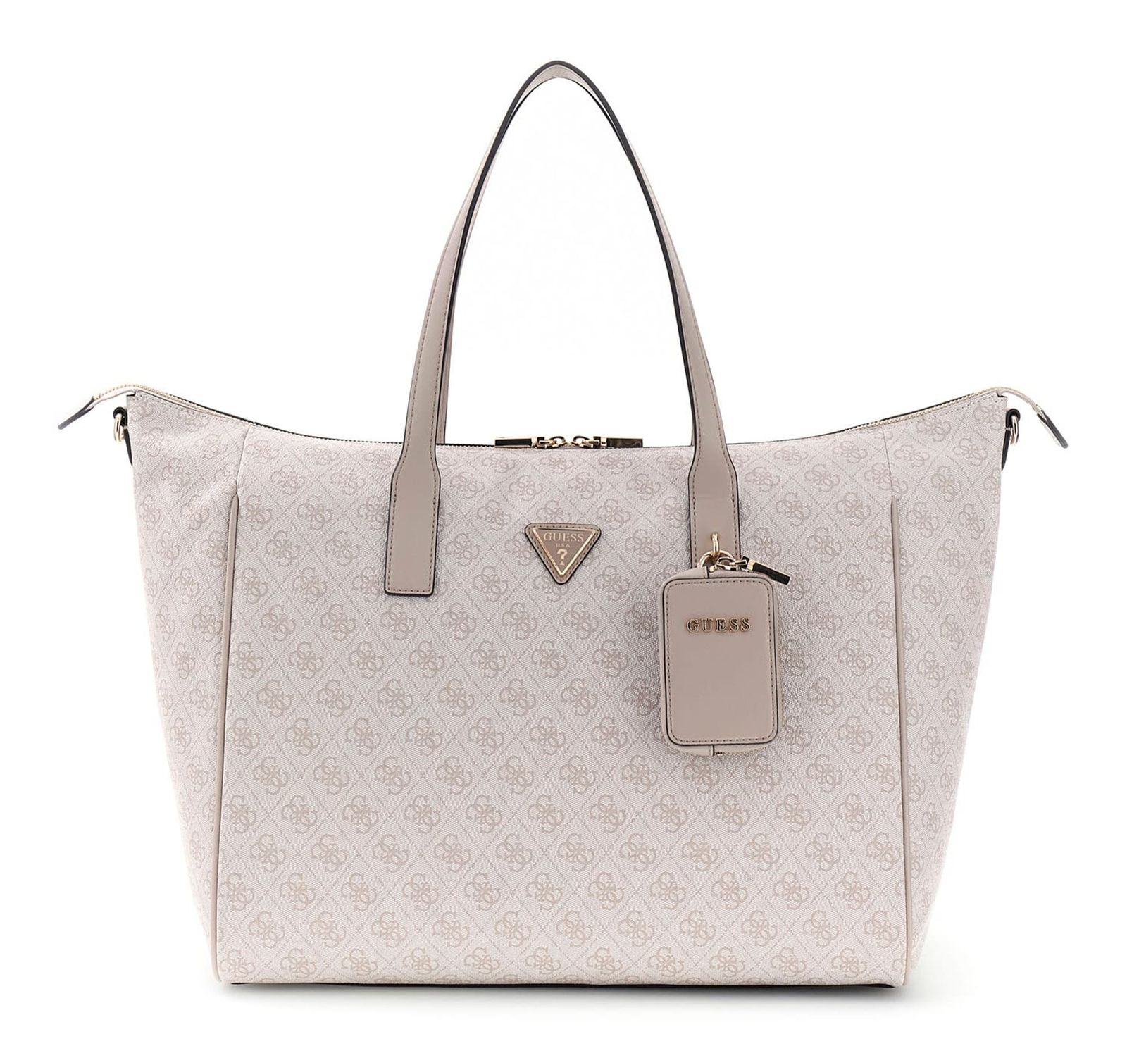 GUESS Latona Travel Carryon Tote L Bone Logo