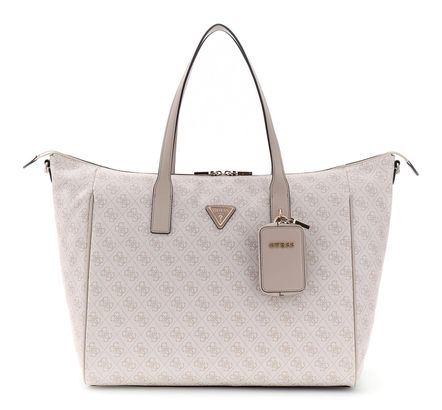 GUESS Latona Travel Carryon Tote L Bone Logo