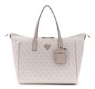 GUESS Latona Travel Carryon Tote L Bone Logo GUESS Latona Travel Carryon Tote L Bone Logo