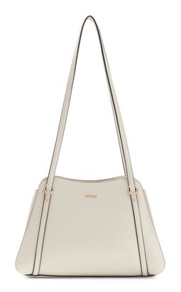 GUESS Xena Shoulder Satchel Bag Light Taupe