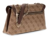 GUESS Lindsey Convertible Xbody Flap Latte Logo
