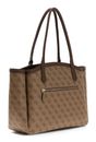 GUESS Lindsey Tote Latte Logo GUESS Lindsey Tote Latte Logo