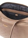 GUESS Devon Travel Tote Taupe Logo