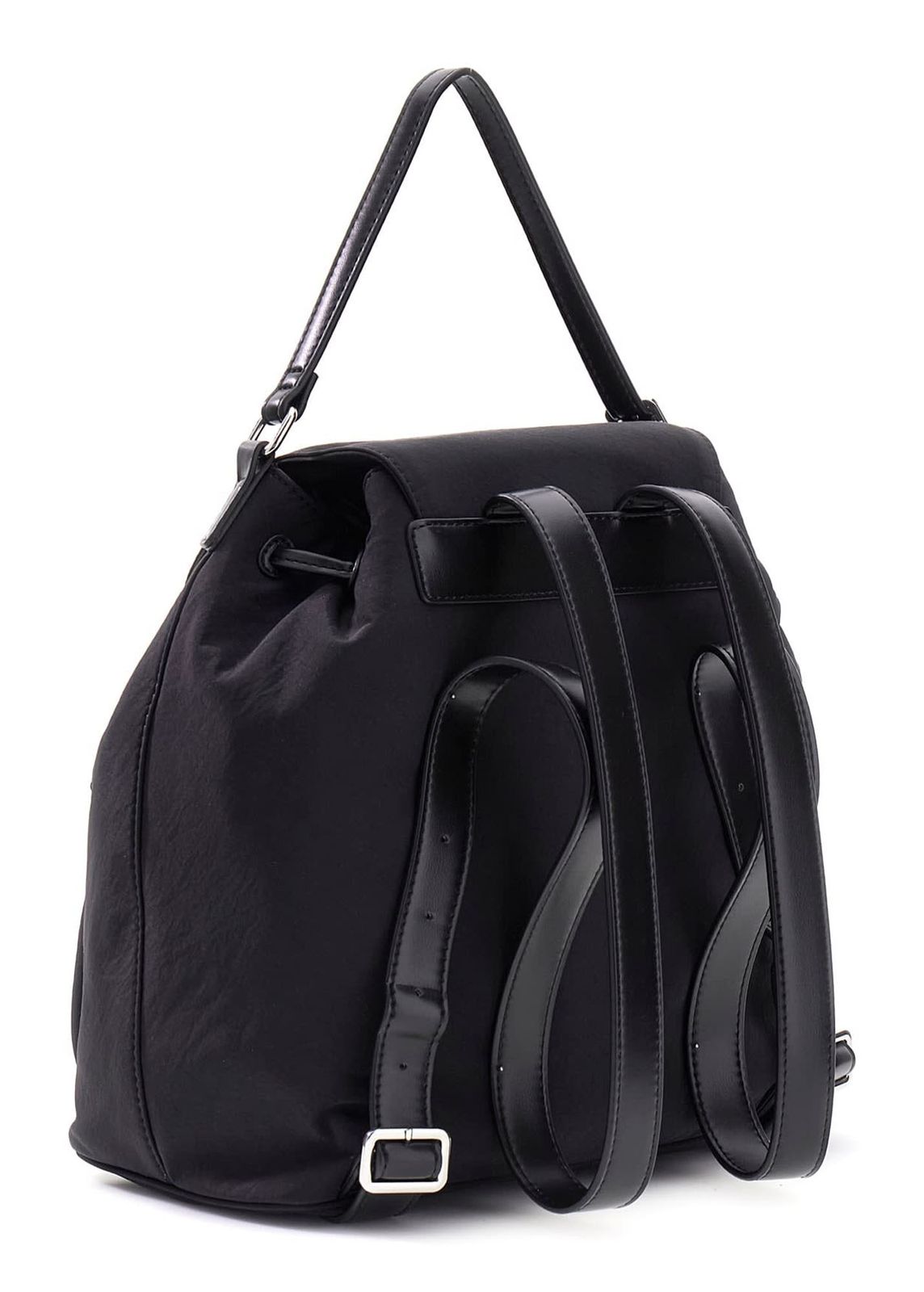 GUESS Sage Flap Backpack Black GUESS Sage Flap Backpack Black