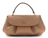 GUESS Amorette Top Handle Flap Bag Beige