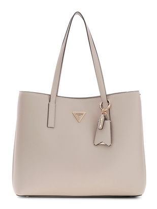 GUESS Meridian II Girlfriend Tote Light Taupe