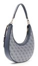 GUESS Lindsey Hobo Slate Logo GUESS Lindsey Hobo Slate Logo