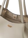 GUESS Amorette 2 in 1 Tote Bag Cream White