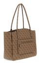 GUESS Lindsey Travel Tote Latte Logo GUESS Lindsey Travel Tote Latte Logo