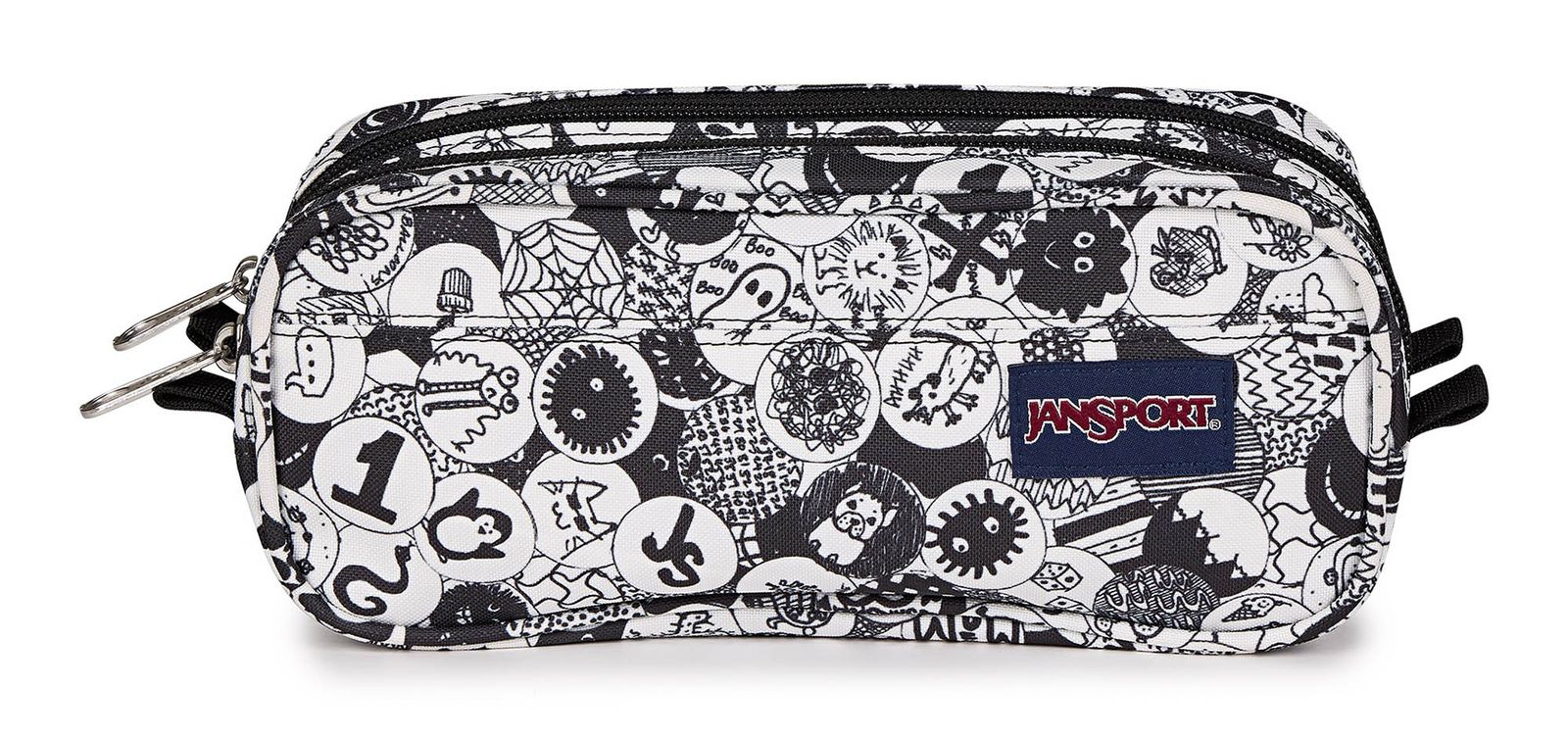 JanSport Accessory Pouch L Doodle Dots