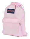 JanSport Drawsack Backpack Pink Ice