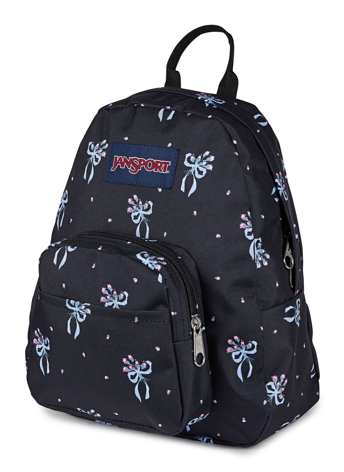 JanSport Half Pint Backpack Pastel Petal Black JanSport Half Pint Backpack Pastel Petal Black