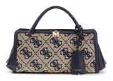 GUESS Audrey Logo Girlfriend Satchel S Navy Logo GUESS Audrey Logo Girlfriend Satchel S Navy Logo