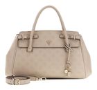 GUESS Diana 3 Compartment Satchel Light Taupe Logo GUESS Diana 3 Compartment Satchel Light Taupe Logo