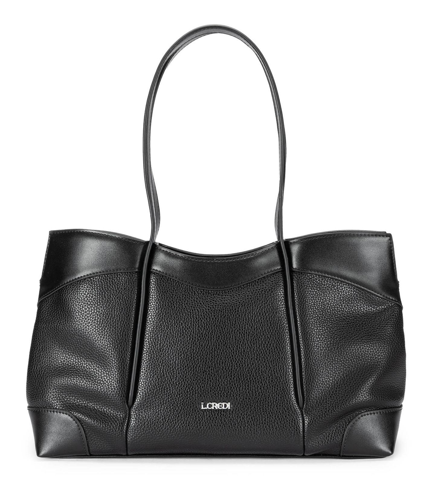 L.CREDI Sigrid Shoulder Bag Black