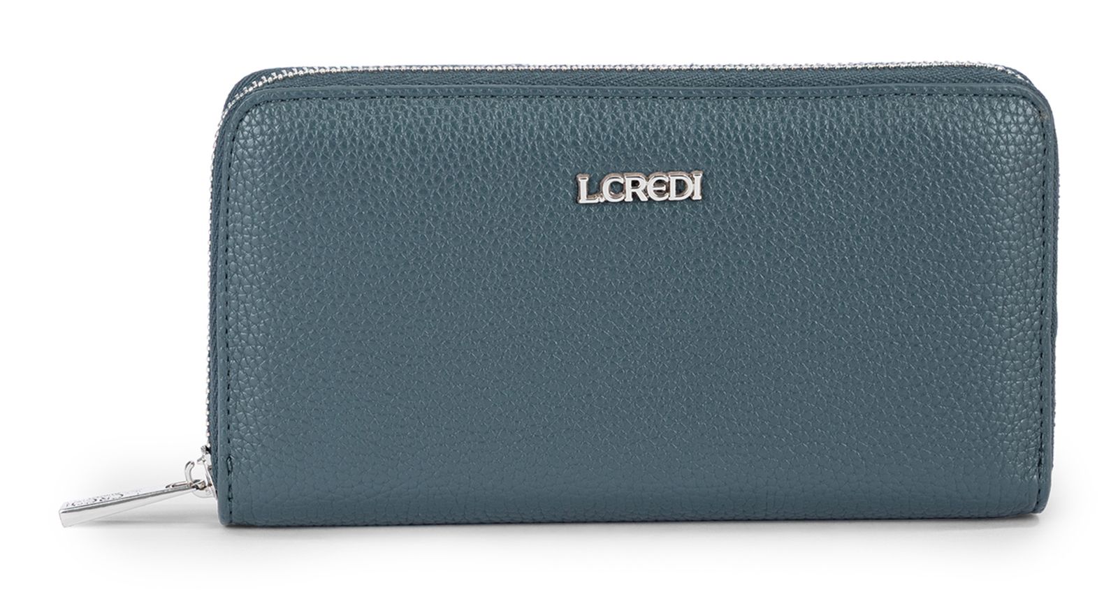 L.CREDI Perla Zip Around Wallet Night Sea