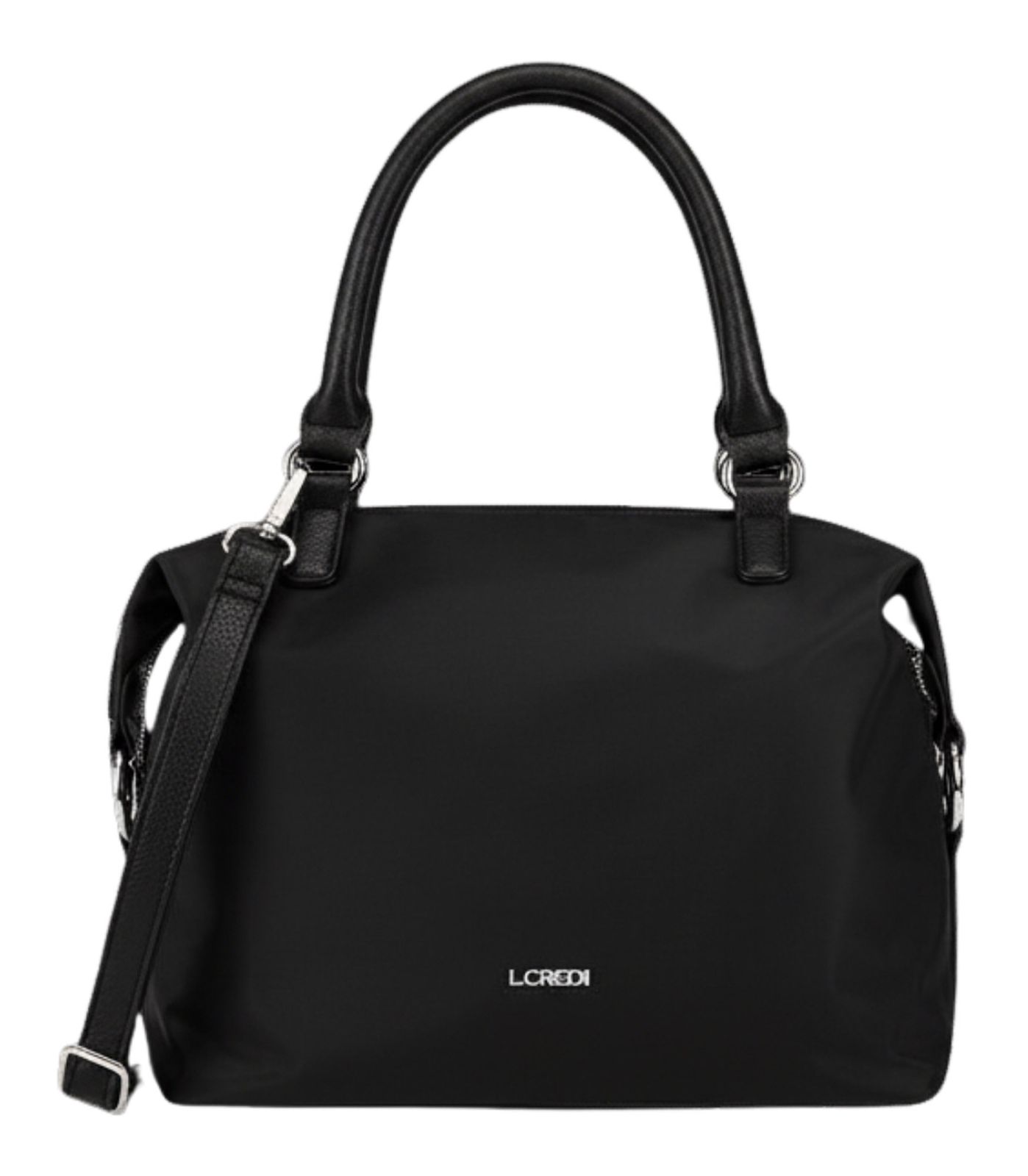 L.CREDI Stravel Shopper Black