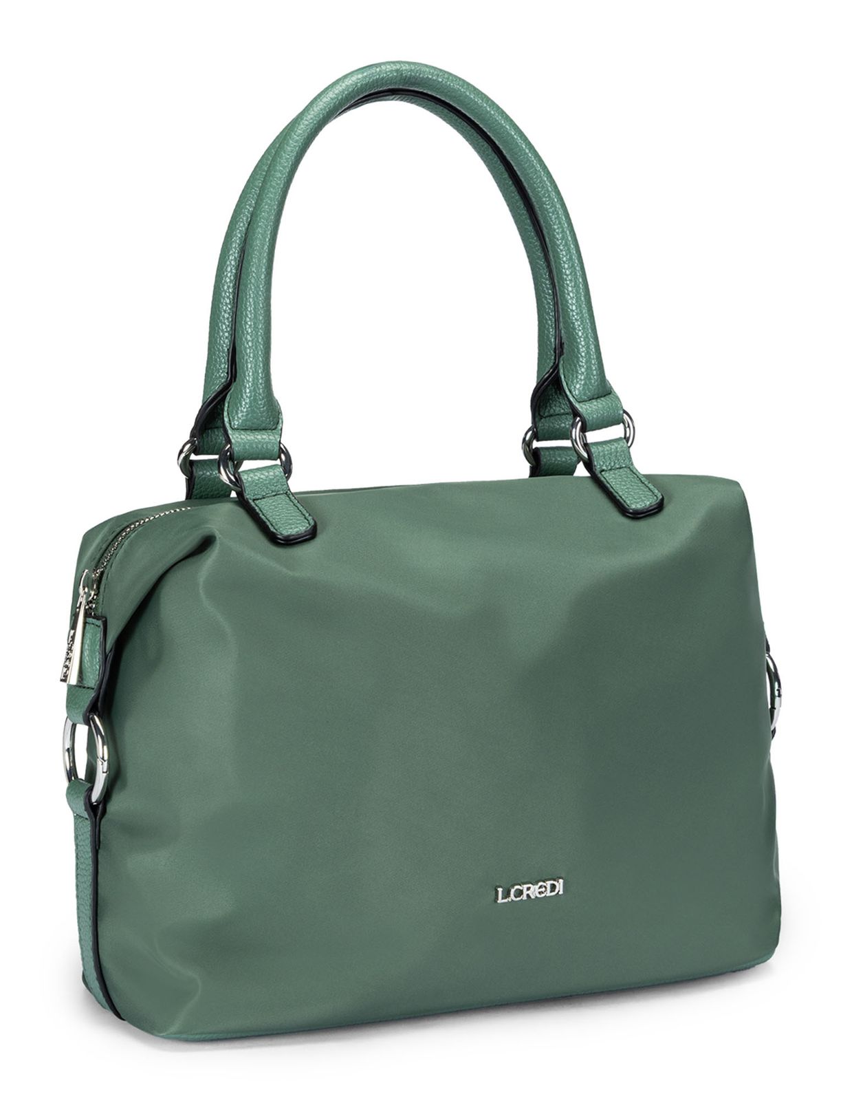 L.CREDI Stravel Handbag Deep Green L.CREDI Stravel Handbag Deep Green