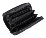 L.CREDI Sigal Zip Around Wallet Black / Mix L.CREDI Sigal Zip Around Wallet Black / Mix