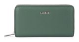 L.CREDI Perla Zip Around Wallet Deep Green