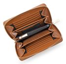 L.CREDI Perla Zip Around Wallet S Cognac L.CREDI Perla Zip Around Wallet S Cognac