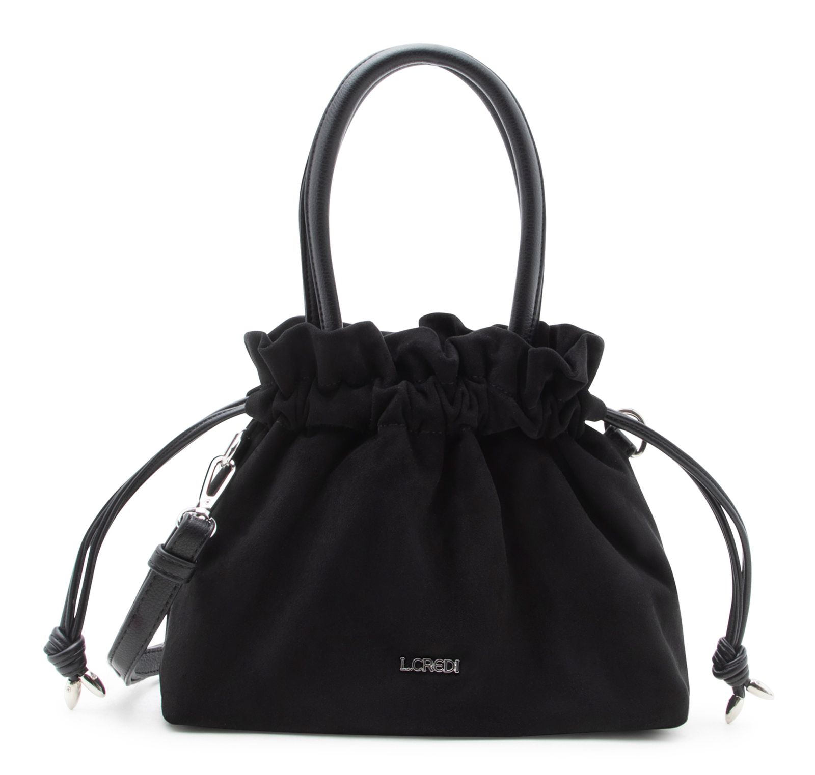 L.CREDI Sopherl Hobo Bag Black