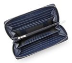 L.CREDI Perla Zip Around Wallet Marine L.CREDI Perla Zip Around Wallet Marine