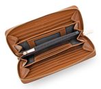 L.CREDI Perla Zip Around Wallet Cognac L.CREDI Perla Zip Around Wallet Cognac