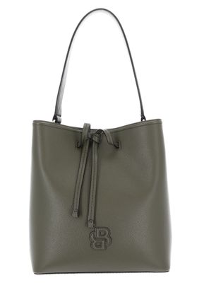 BOSS Anett Drawstring Bag Dark Green BOSS Anett Drawstring Bag Dark Green