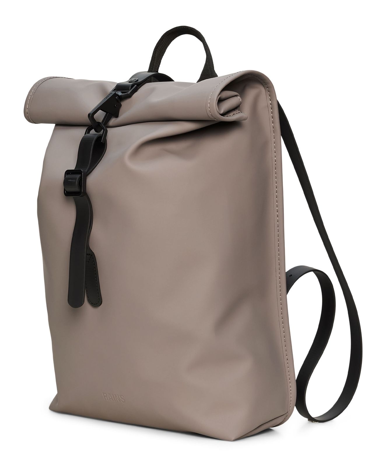 RAINS Rolltop Rucksack Mini Cinder RAINS Rolltop Rucksack Mini Cinder
