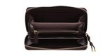 COCCINELLE Pansy Wallet Grained Leather Berry