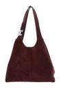 COCCINELLE C-Easy Suede Handbag Berry / Berry COCCINELLE C-Easy Suede Handbag Berry / Berry