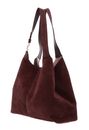 COCCINELLE C-Easy Suede Handbag Berry / Berry COCCINELLE C-Easy Suede Handbag Berry / Berry
