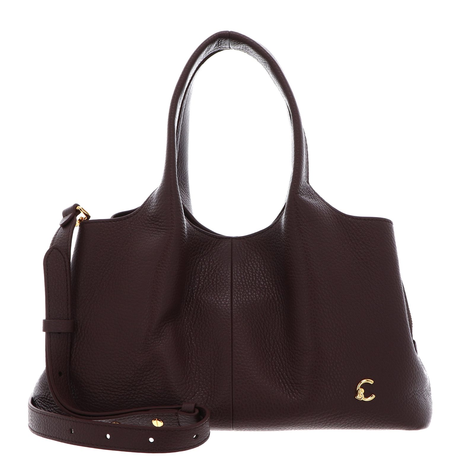 COCCINELLE Nell Handbag Grained Leather Berry