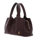 COCCINELLE Nell Handbag Grained Leather Berry COCCINELLE Nell Handbag Grained Leather Berry