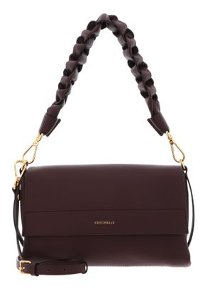 COCCINELLE Boheme Grana Double Shoulder Bag Berry / Wint. Rose COCCINELLE Boheme Grana Double Shoulder Bag Berry / Wint. Rose