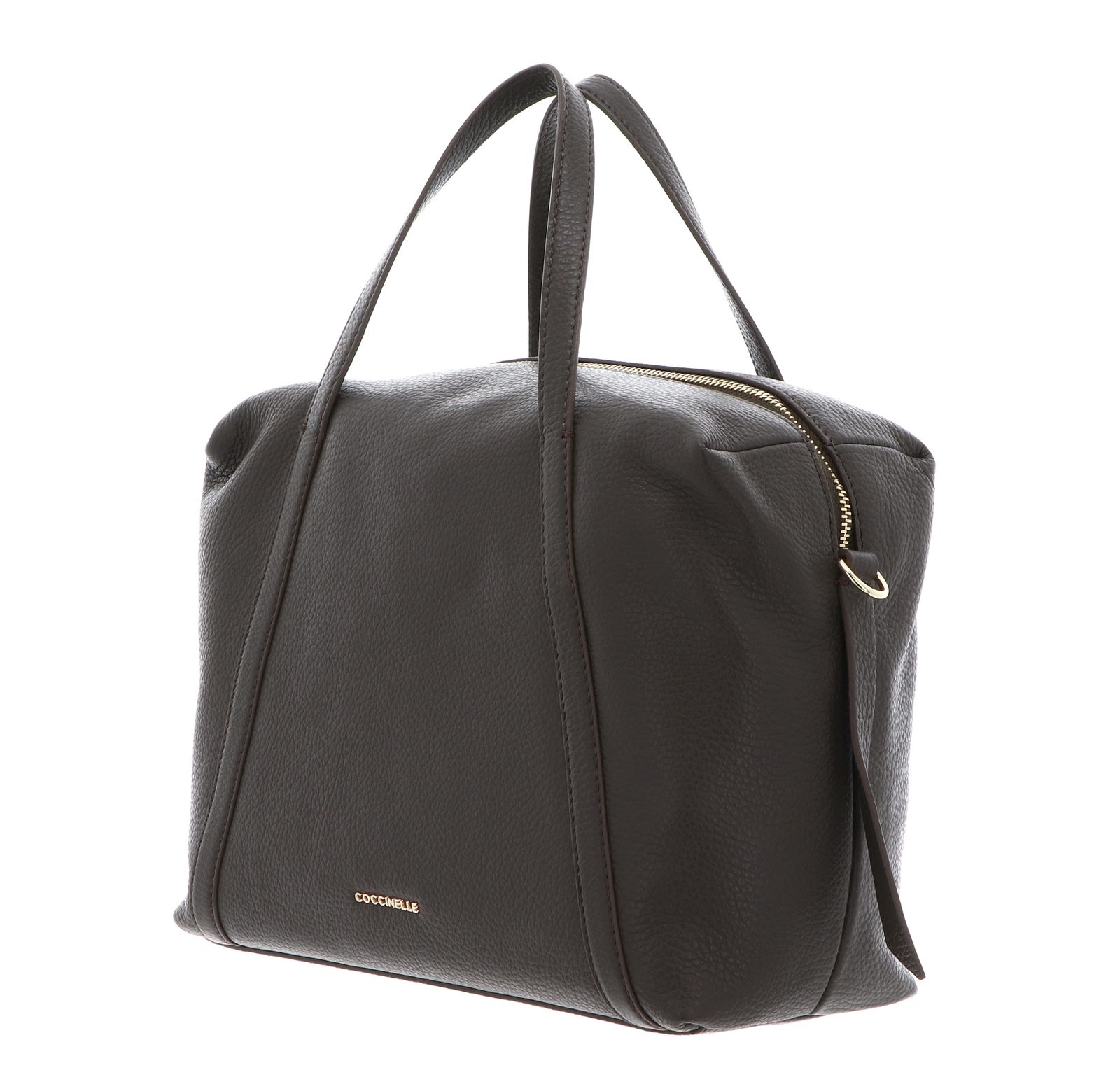 COCCINELLE Nory Grained Leather Handbag Berry COCCINELLE Nory Grained Leather Handbag Berry