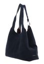 COCCINELLE C-Easy Suede Handbag Midn. Bl / Midn. Bl