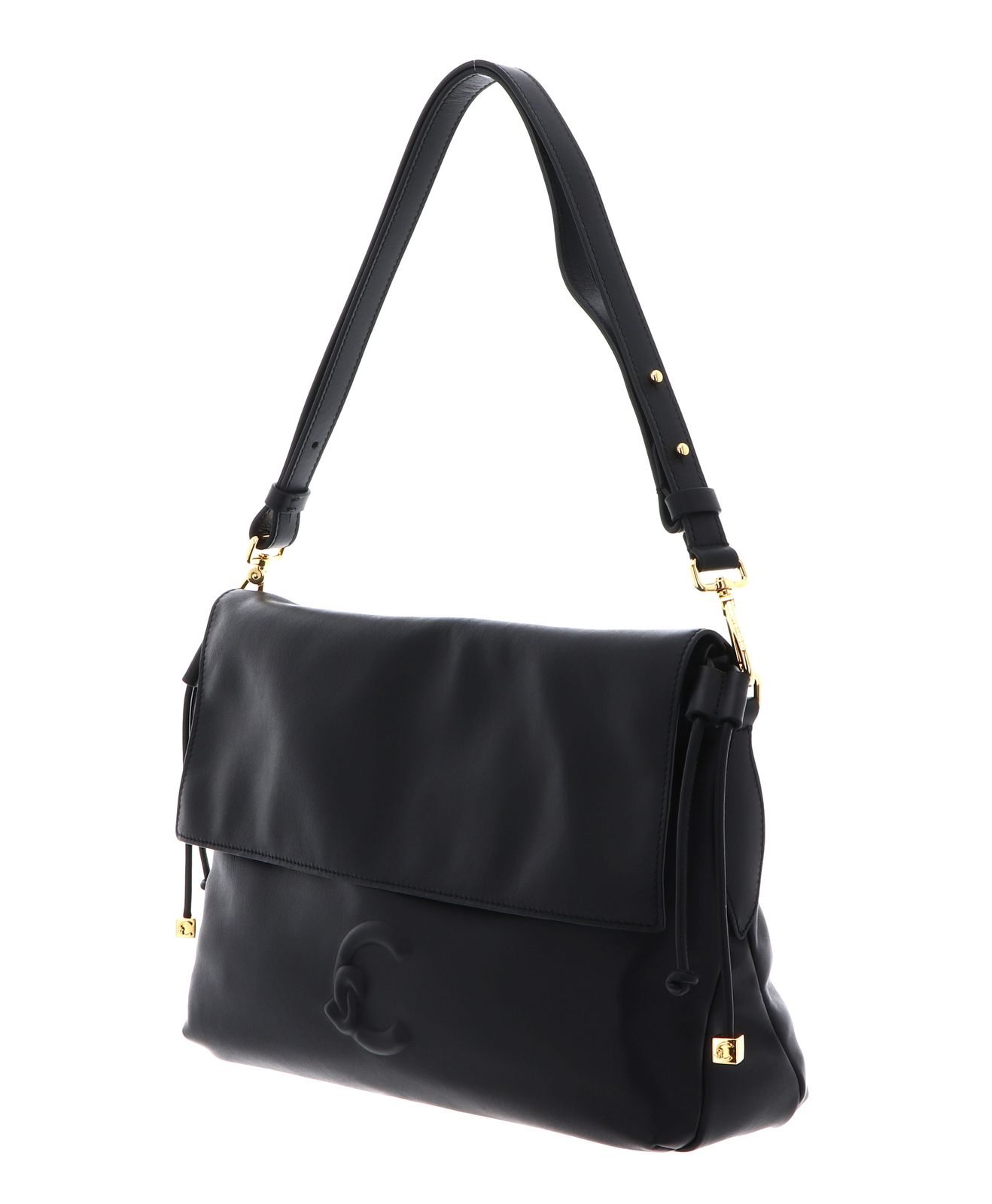 COCCINELLE Lidia Handbag Smooth Leather Noir COCCINELLE Lidia Handbag Smooth Leather Noir