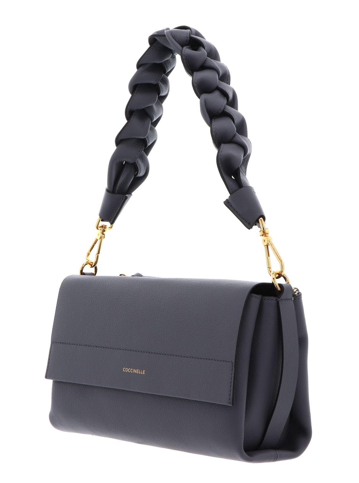 COCCINELLE Boheme Grana Double Shoulder Bag Stove / Midn. Blue COCCINELLE Boheme Grana Double Shoulder Bag Stove / Midn. Blue