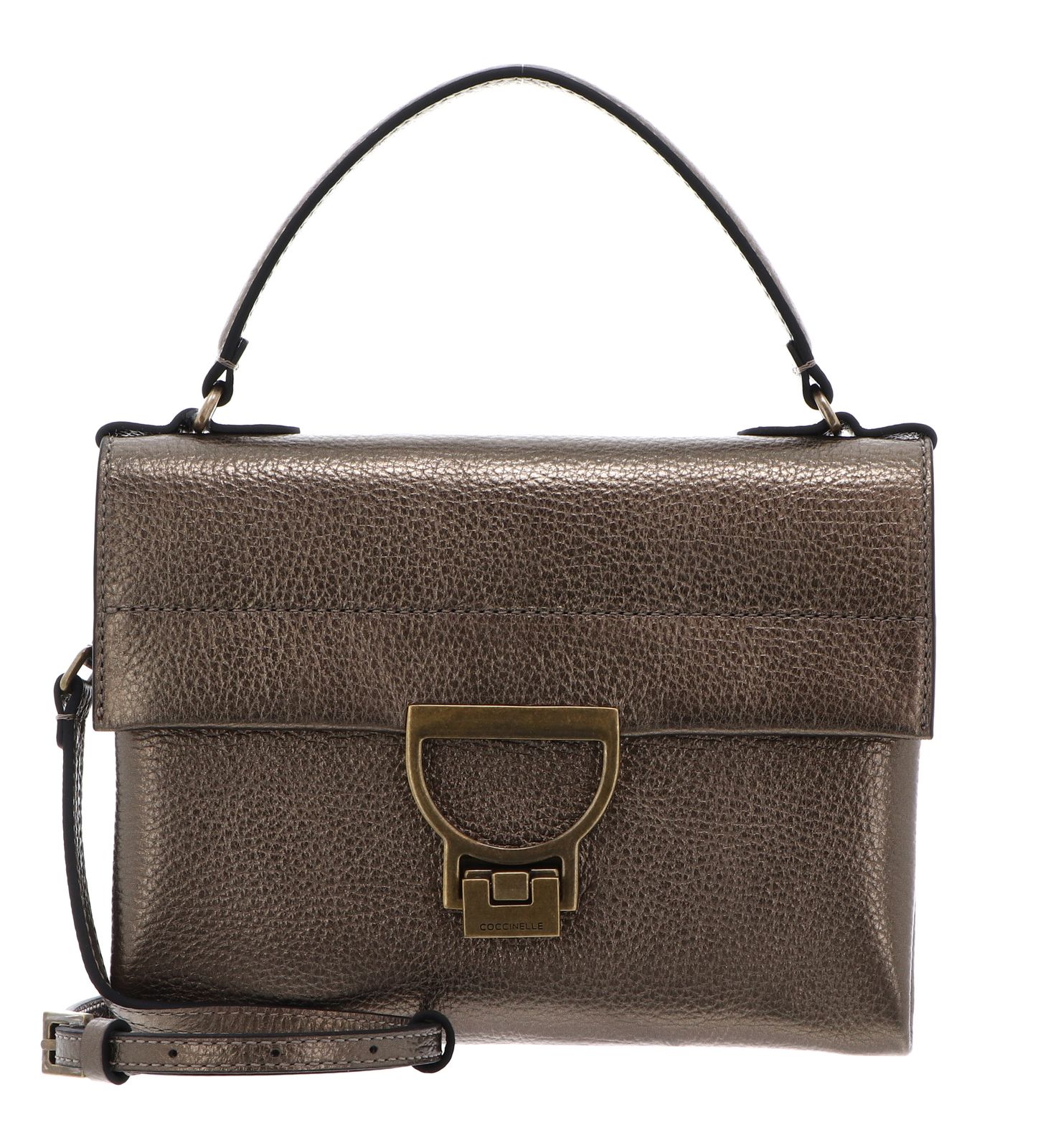 COCCINELLE Arlettis Handbag Antique Brass