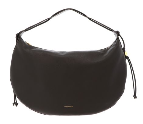 COCCINELLE Thess Shoulder Bag Grained Leather Fango